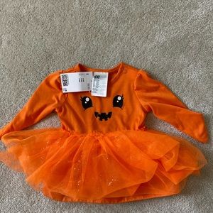 Baby girl Pumpkin Halloween Dress